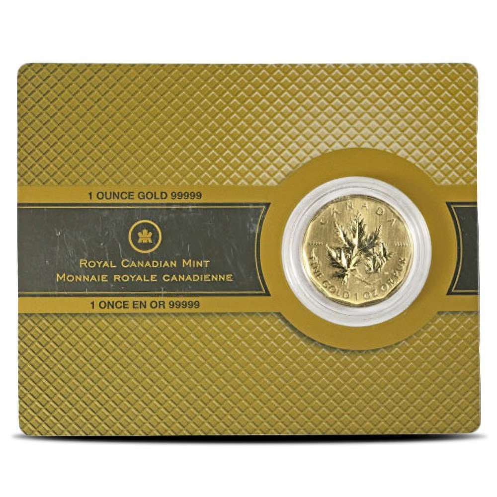 Buy 1 oz Canadian Gold Maple Leaf Coin