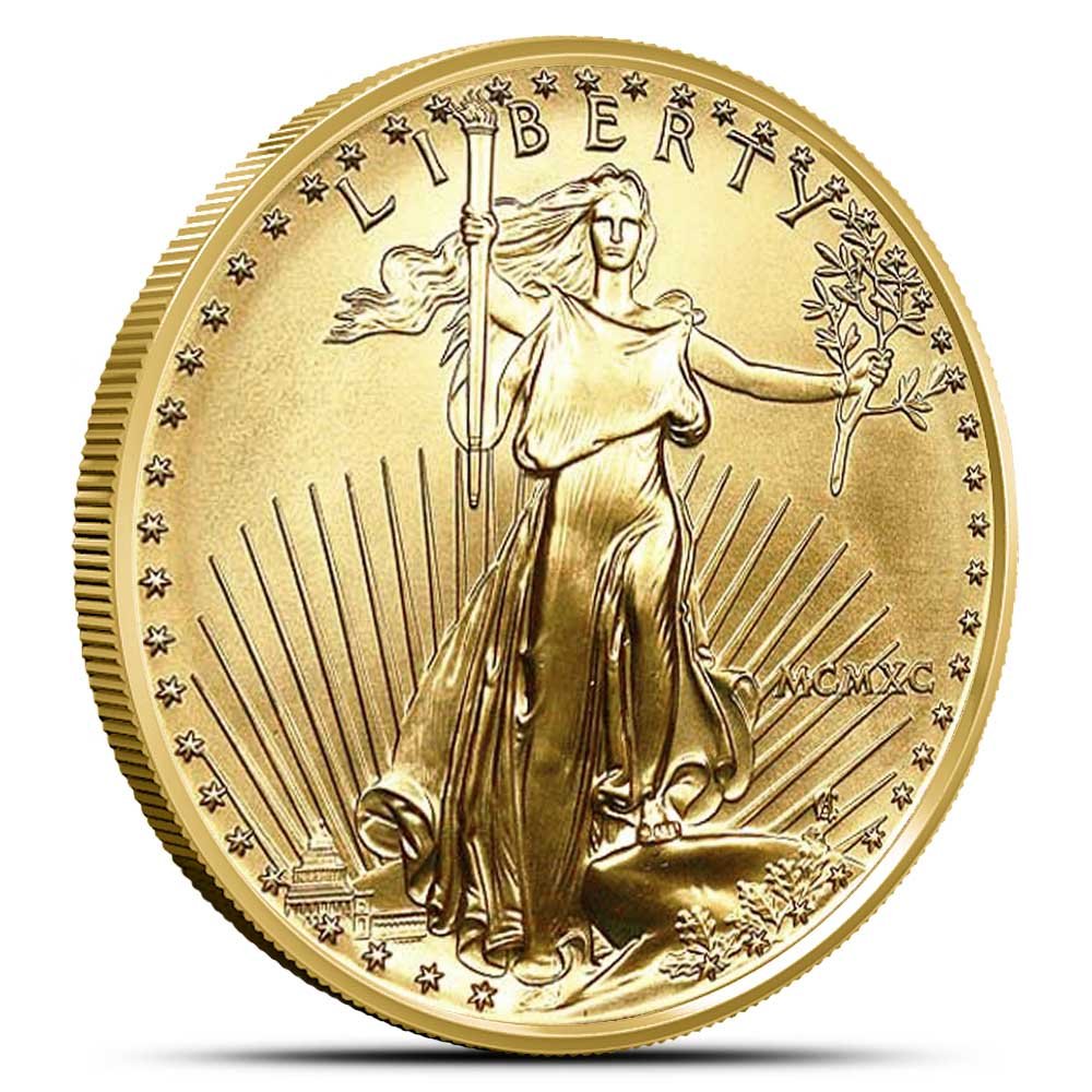 Buy 1990 1/2 oz American Gold Eagle Coin