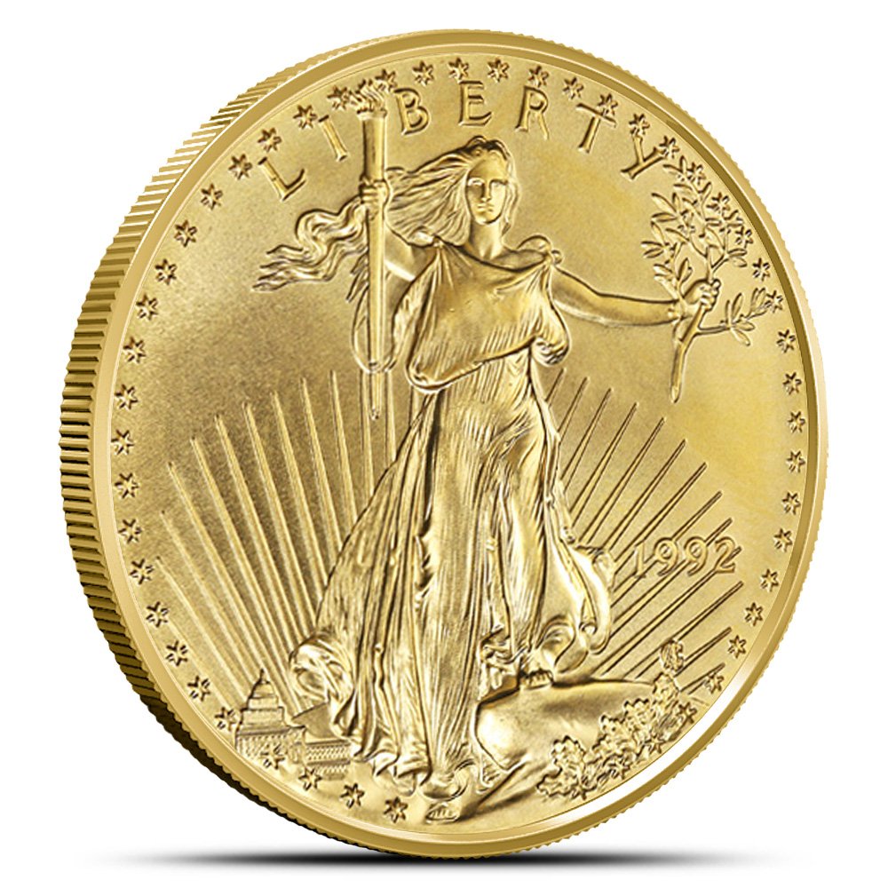 Buy 1992 1/2 oz American Gold Eagle Coin
