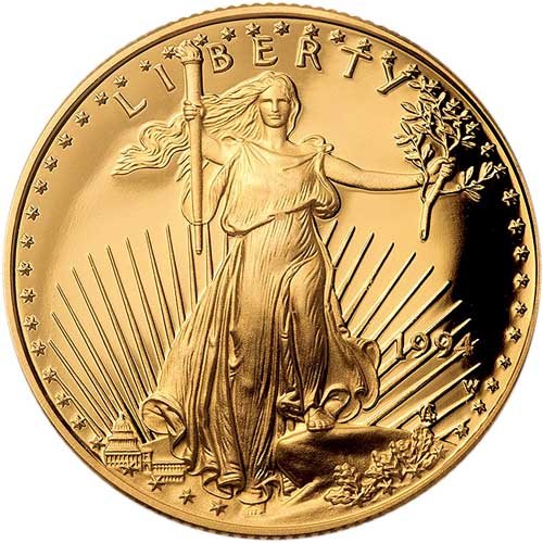 Buy 1994 1/2 oz American Gold Eagle Coin