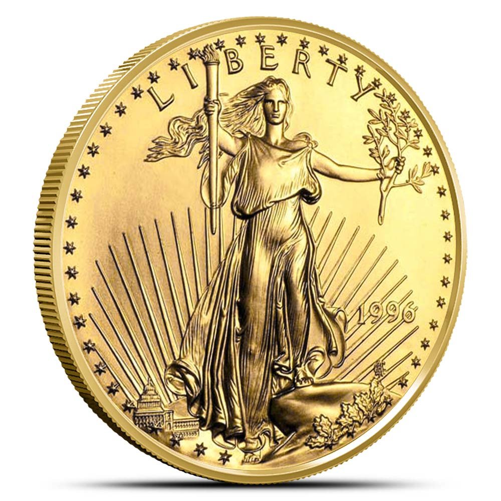 Buy 1996 1/2 oz American Gold Eagle Coin