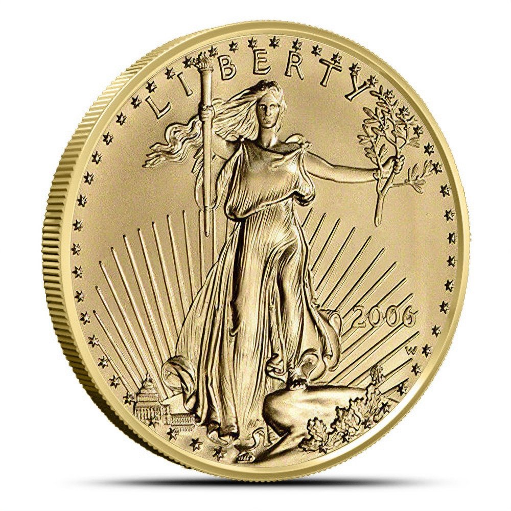 2006-W Burnished American Eagle 20th Anniversary 2-Coin Set (Box + CoA) - Image 5