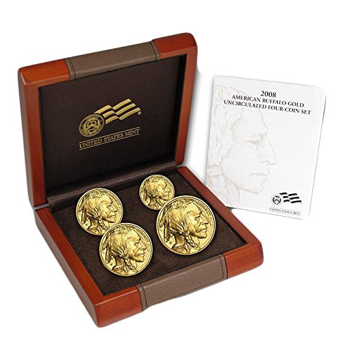 Buy 2008-W 4-Coin Gold Buffalo BU Set