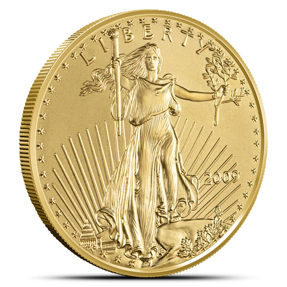 Buy 2009 1/2 oz American Gold Eagle Coin