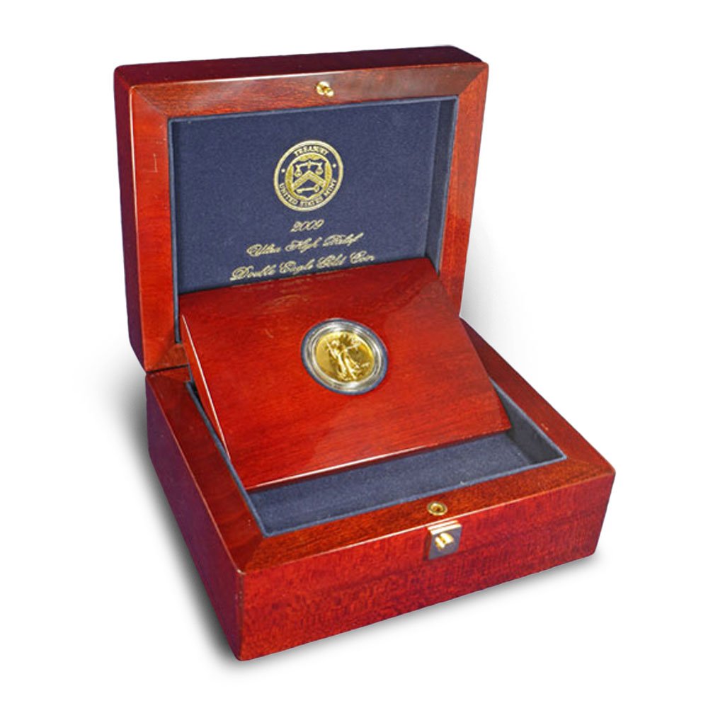 2009 Ultra High Relief Gold Double Eagle Coin (Box + CoA) - Image 3