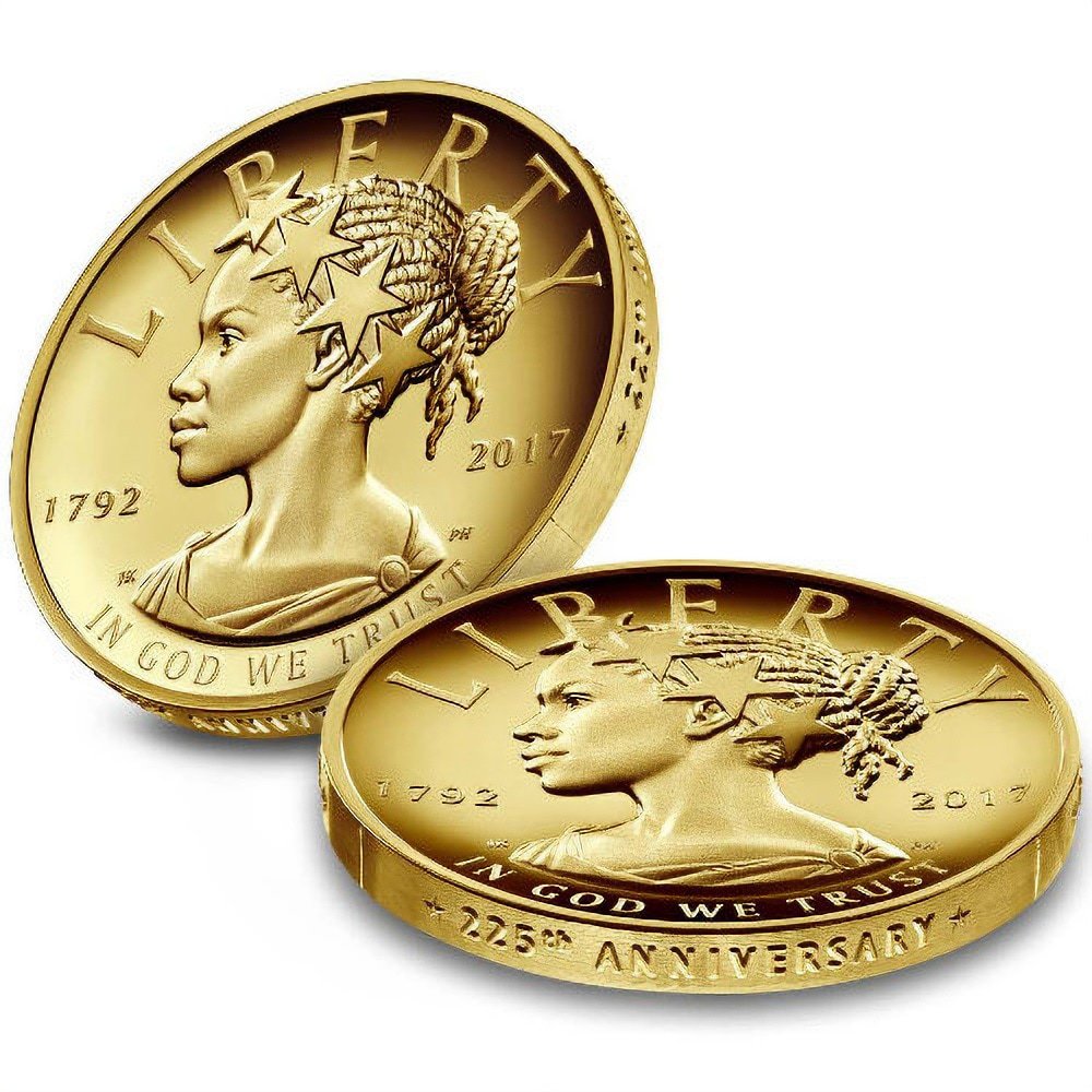 2017-W 1 oz High Relief 225th Anniversary American Liberty Gold Coin (Box + CoA) - Image 3