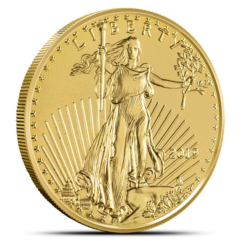 Buy 2019 1/2 oz American Gold Eagle Coin