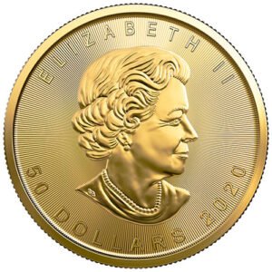 Buy 2020 1 oz Canadian Gold Maple Leaf Coin