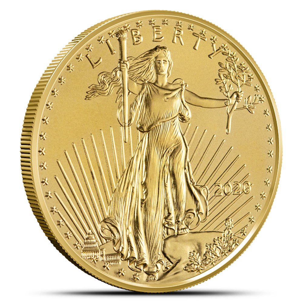 Buy 2020 1/2 oz American Gold Eagle Coin