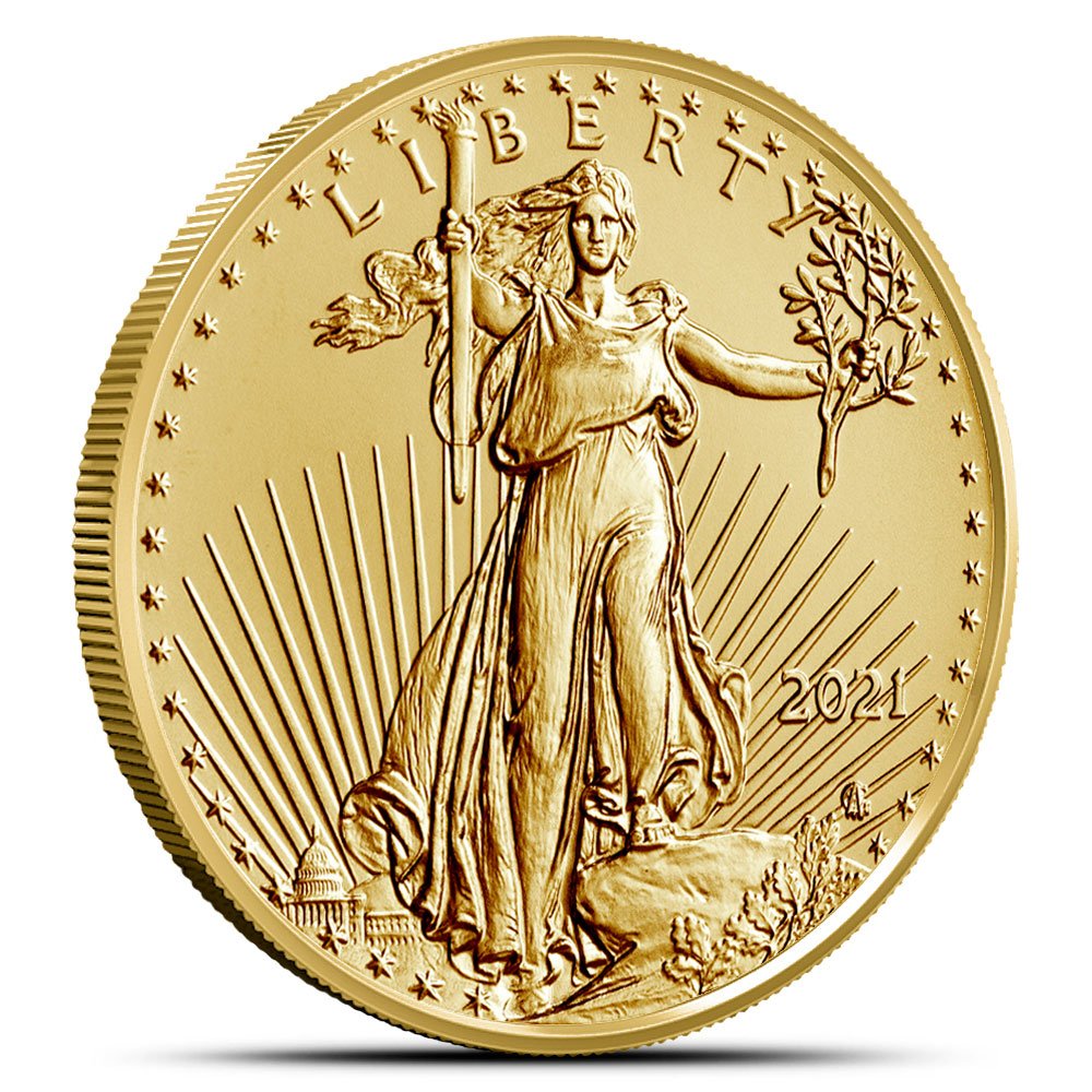 Buy 2021 1/2 oz American Gold Eagle Coin