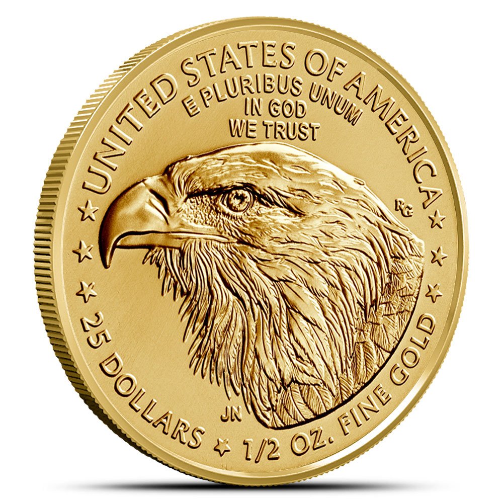 Buy 2021 1/2 oz American Gold Eagle Coin (Type 2) - Image 2