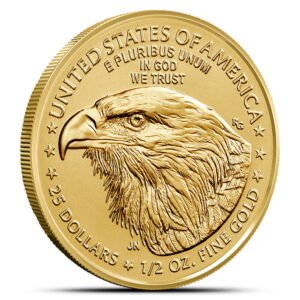 Buy 2022 1/2 oz American Gold Eagle Coin (BU)