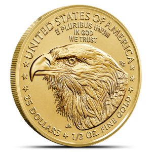 Buy 2024 1/2 oz American Gold Eagle Coin (BU)