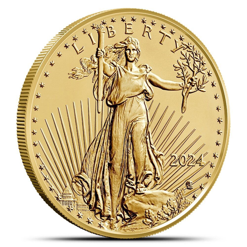 Buy 2024 1/2 oz American Gold Eagle Coin
