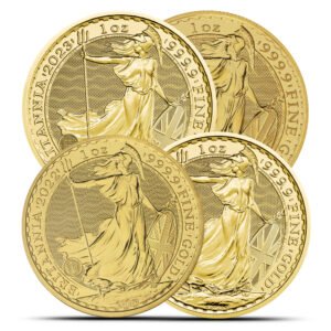 Buy 1 oz British Gold Britannia Coin (Random Year)
