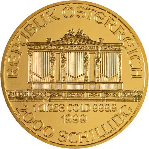 Buy 1999 1 oz Austrian Gold Philharmonic Coin - Image 2