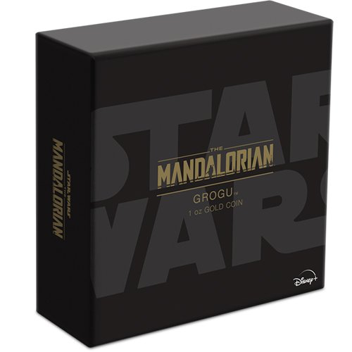 2022 1 oz Proof Niue Gold Mandalorian Grogu Coin - Image 2