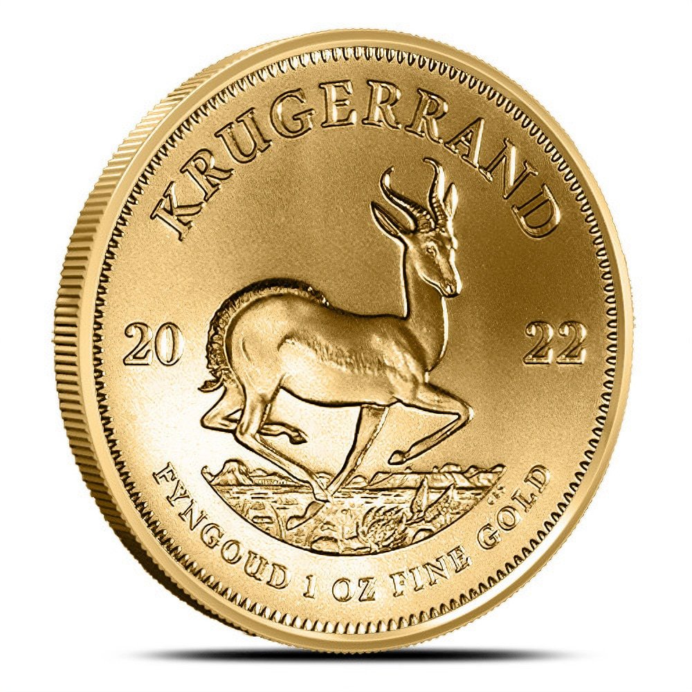 2022 1 oz South African Gold Krugerrand Coin