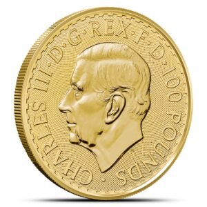 Buy 2023 1 oz British Gold Britannia Coin (BU, King Charles Obverse)