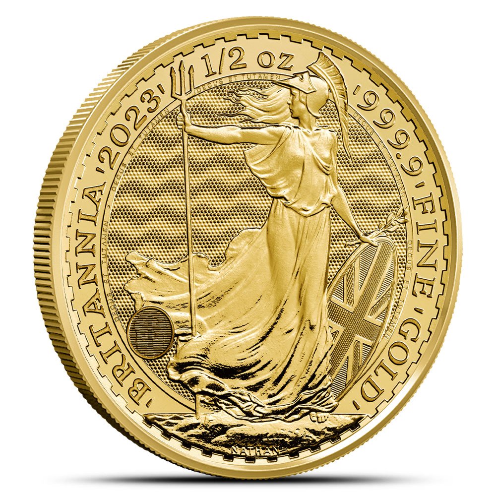 Buy 2023 1/2 oz British Gold Britannia Coin