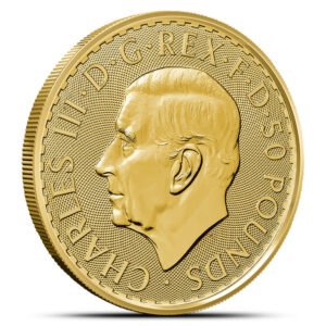 Buy 2023 1/2 oz British Gold Britannia Coin (BU, King Charles Obverse)
