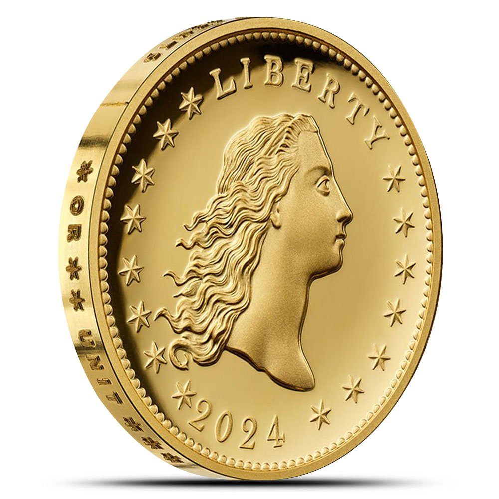 2024 1 oz Proof American Gold 230th Annivers